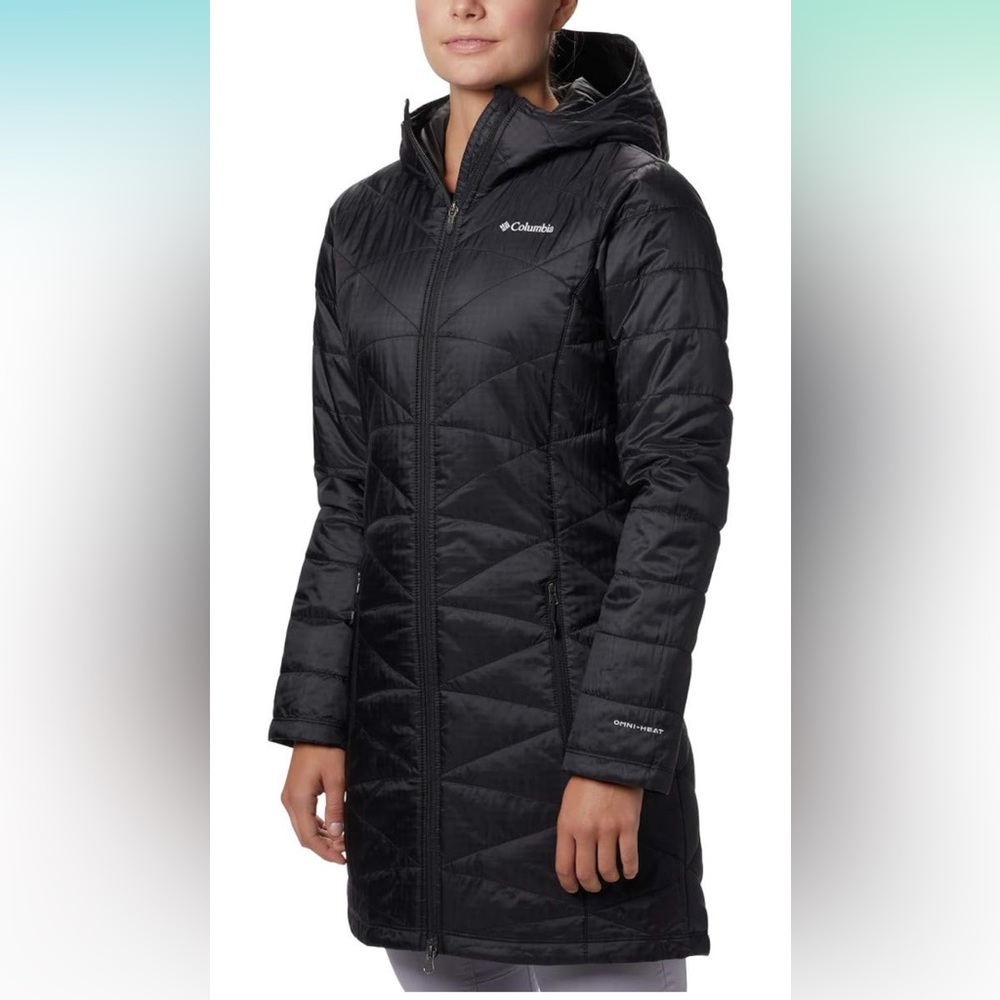 Black Columbia Women's Mighty Lite Hooded Jacket size small